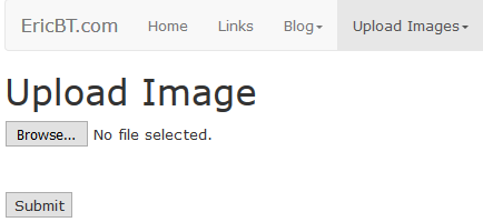 upload image form